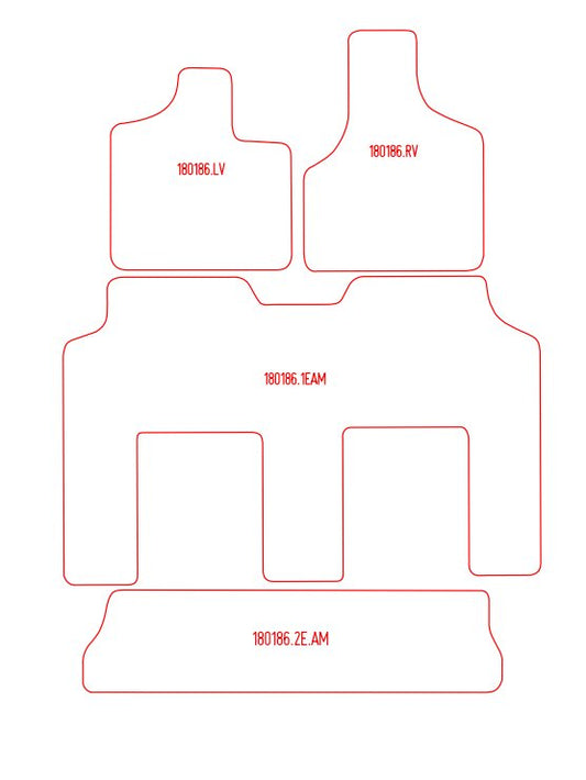 Automatten Chrysler Voyager (2001-2008)