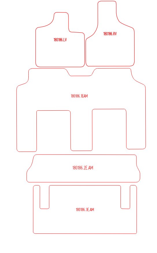 Automatten Chrysler Voyager (2001-2008)