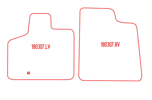Automatten Chrysler Grand Voyager (2008-2014)