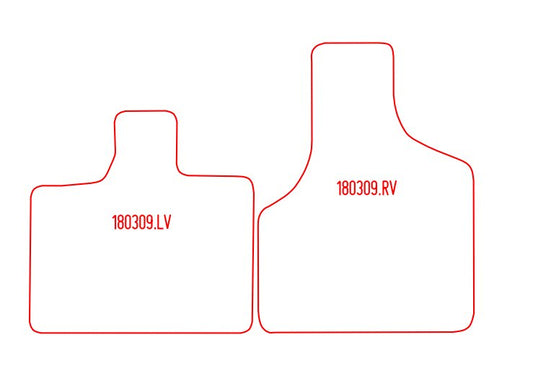 Automatten Chrysler Grand Voyager / Voyager (2004-2004)