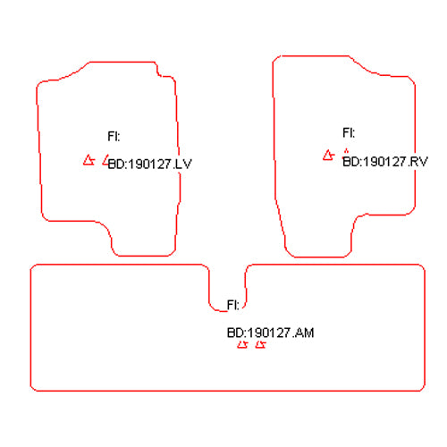Automatten Citroen CX sedan / CX Break stationwagon (1985-1993)