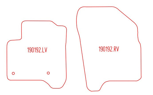 Automatten Citroen C3 Picasso (2009-Heden)