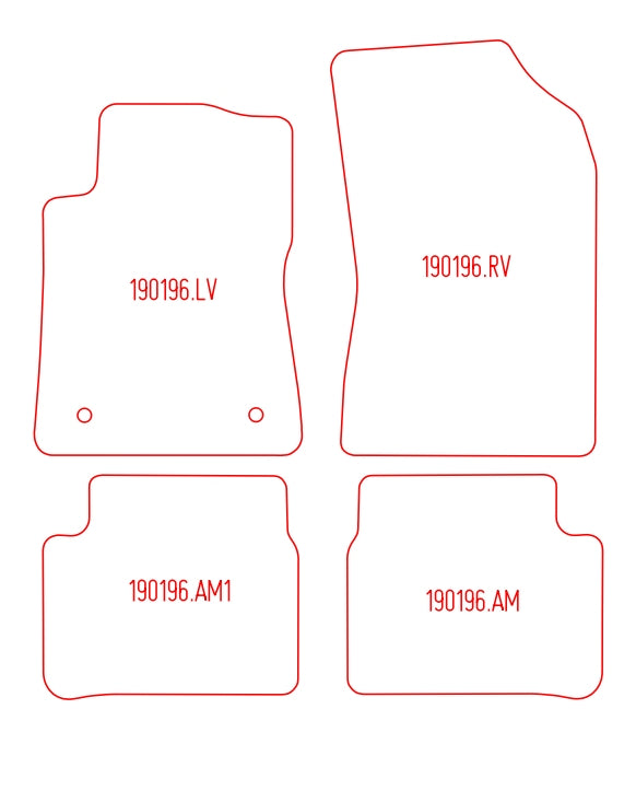Automatten Citroen C3 (2016-2024)
