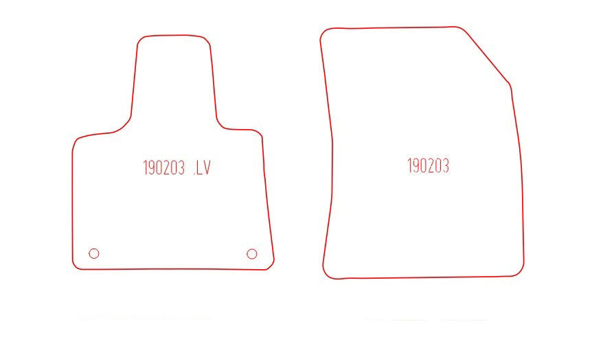 Automatten Citroen C4 Picasso II / Grand C4 picasso II (2013-2018)