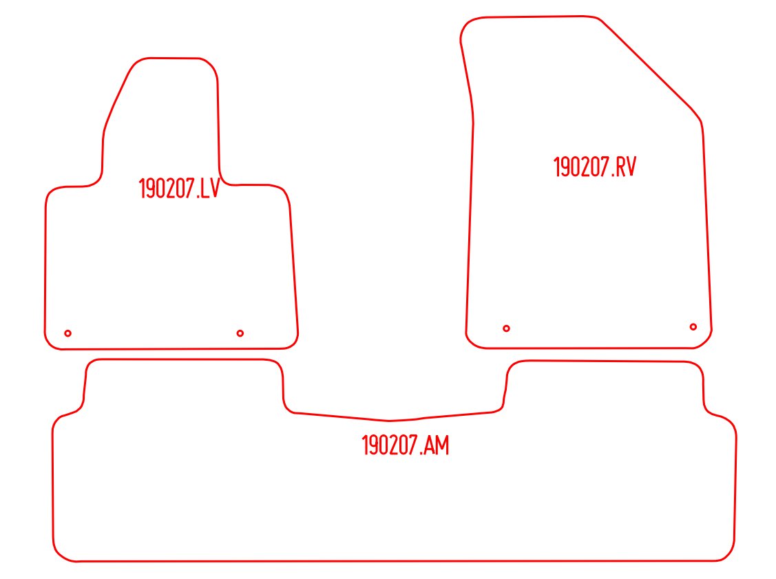Automatten Citroen C5 sedan / C5 Tourer stationwagon (2008-2015)