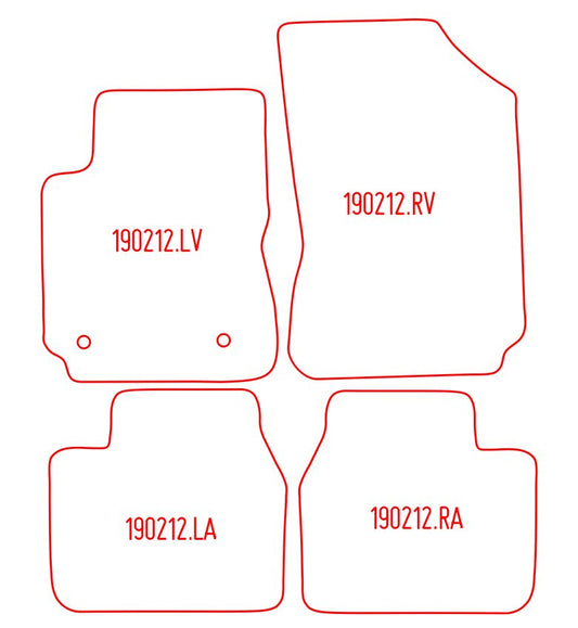 Automatten Citroen C4 Cactus (2014-Heden)