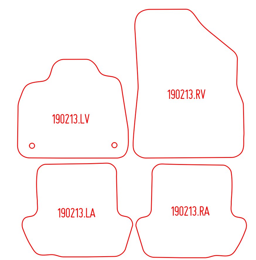 Automatten Citroen DS5 (2011-Heden)