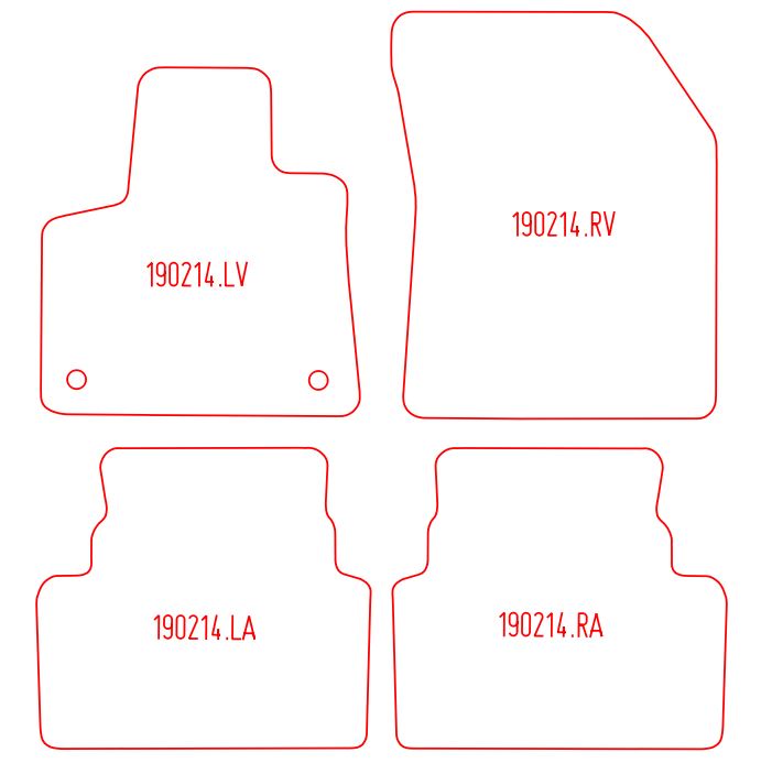 Automatten Citroen C5 Aircross (2019-Heden)