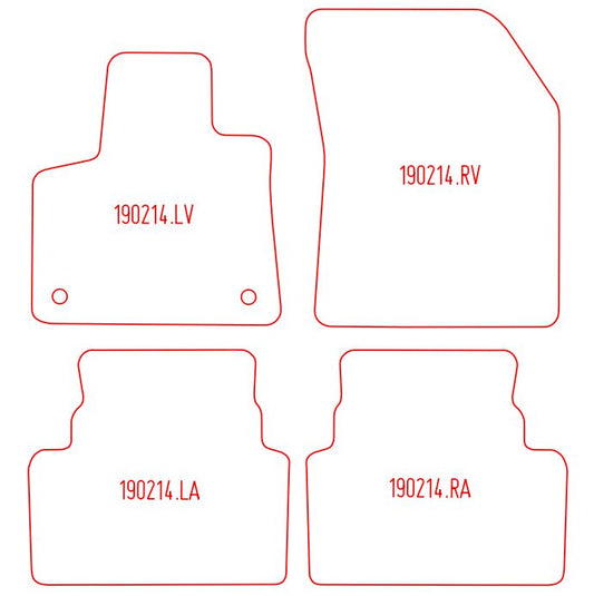 Automatten Citroen C5 Aircross (2019-Heden)