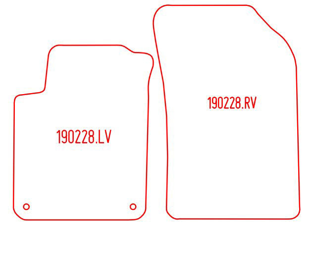 Automatten Citroen DS3 cabriolet / DS3 hatchback (2012-2019)