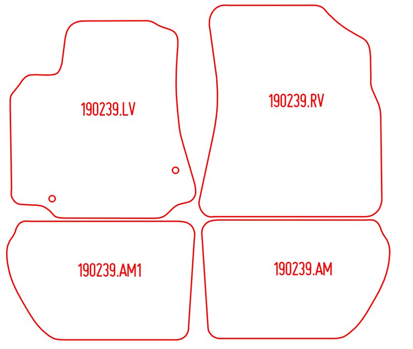 Automatten Citroen Berlingo Multispace (2008-2018)