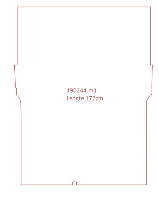 Laadvloermat Peugeot Partner (2008-2018)