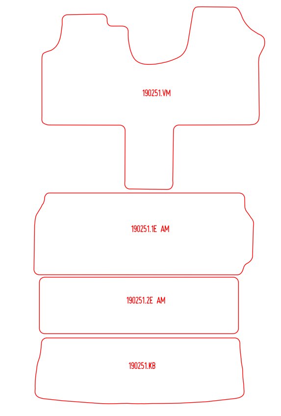 Automatten Citroen Evasion (1994-2002)
