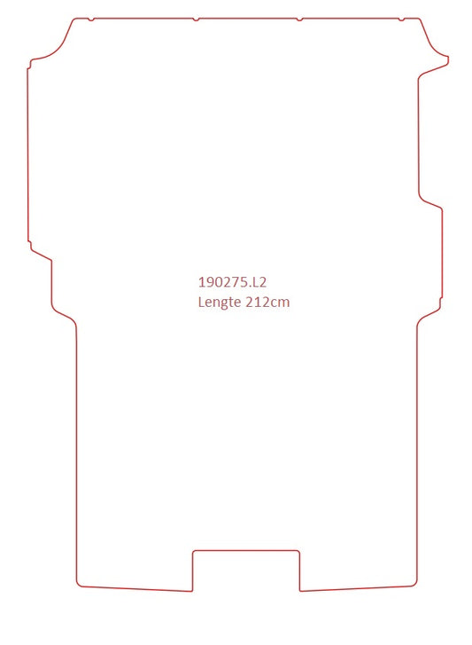 Laadvloermat Citroen e-Jumpy / Jumpy (2021-Heden)
