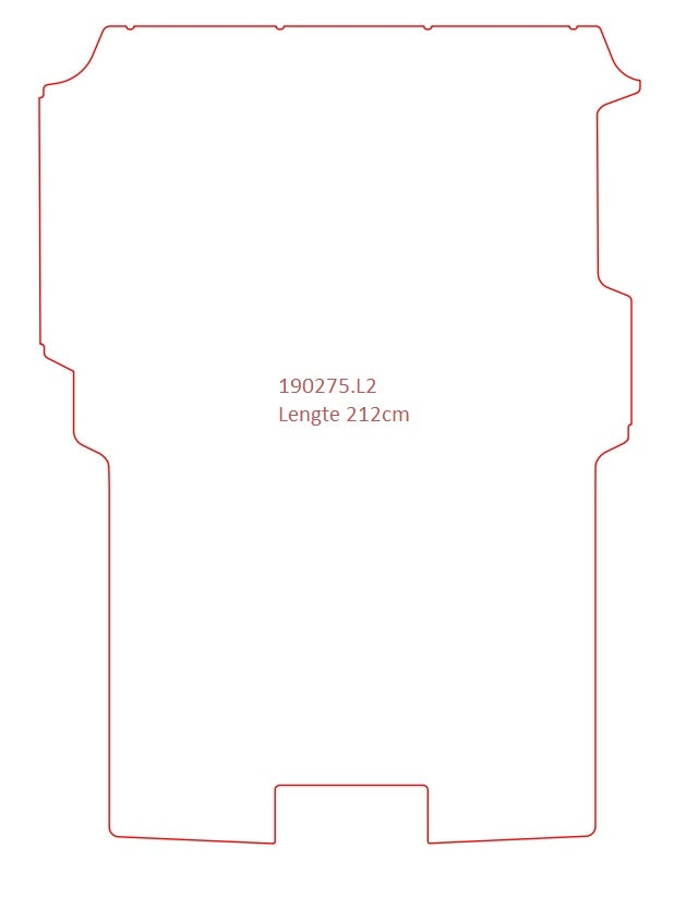 Laadvloermat Toyota Proace / Proace Electric (2021-Heden)