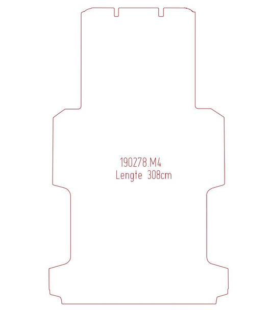 Laadvloermat Peugeot Boxer (2006-Heden)