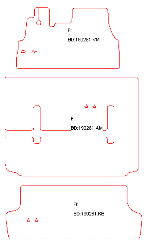 Automatten Citroen Jumper 9-persoons (2001-2006)