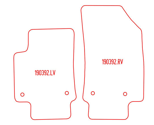 Automatten Citroen C3 Aircross (2017-Heden)