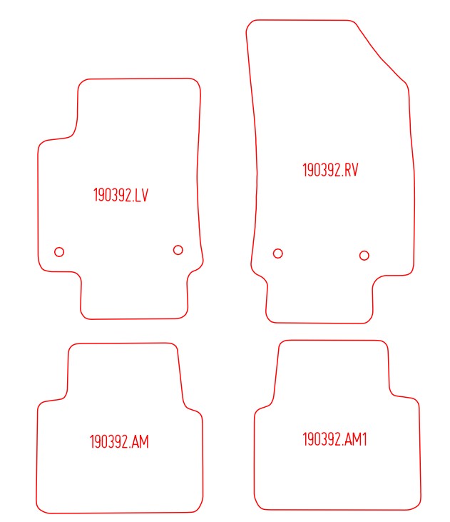 Automatten Citroen C3 Aircross (2017-Heden)