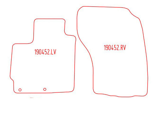 Automatten Citroen C-Crosser (2007-2013)