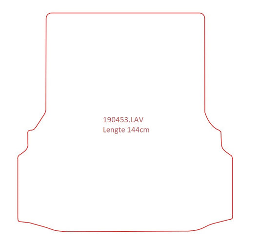 Laadvloermat Citroen Nemo (2008-Heden)