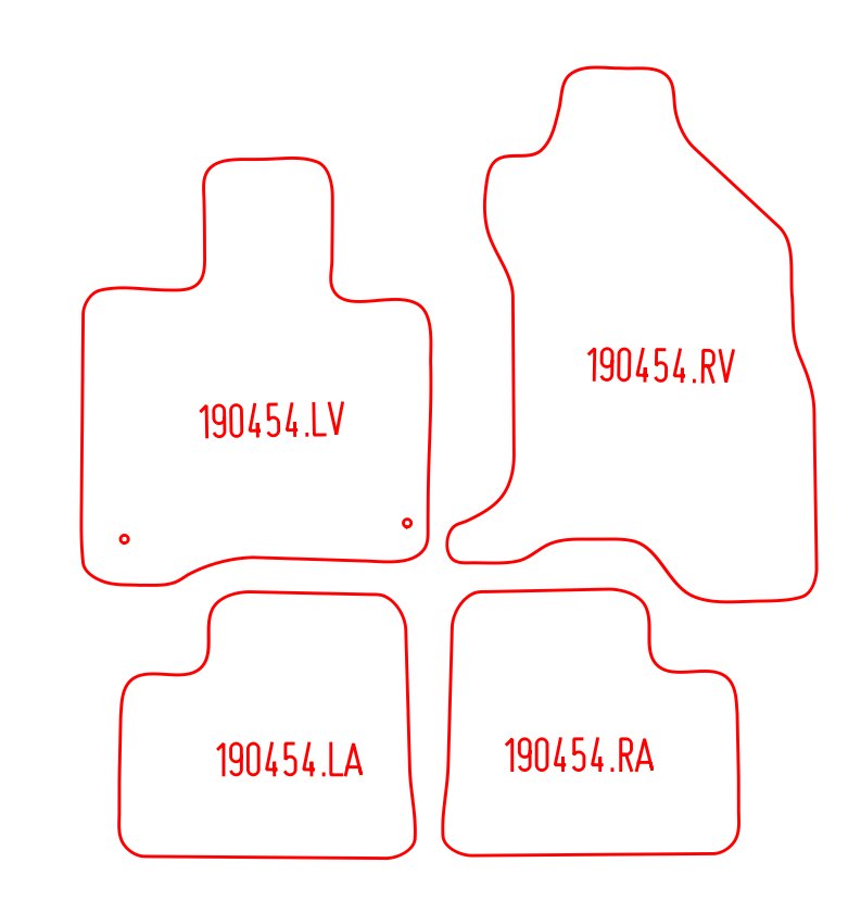 Automatten Citroen C-Zero (2010-Heden)