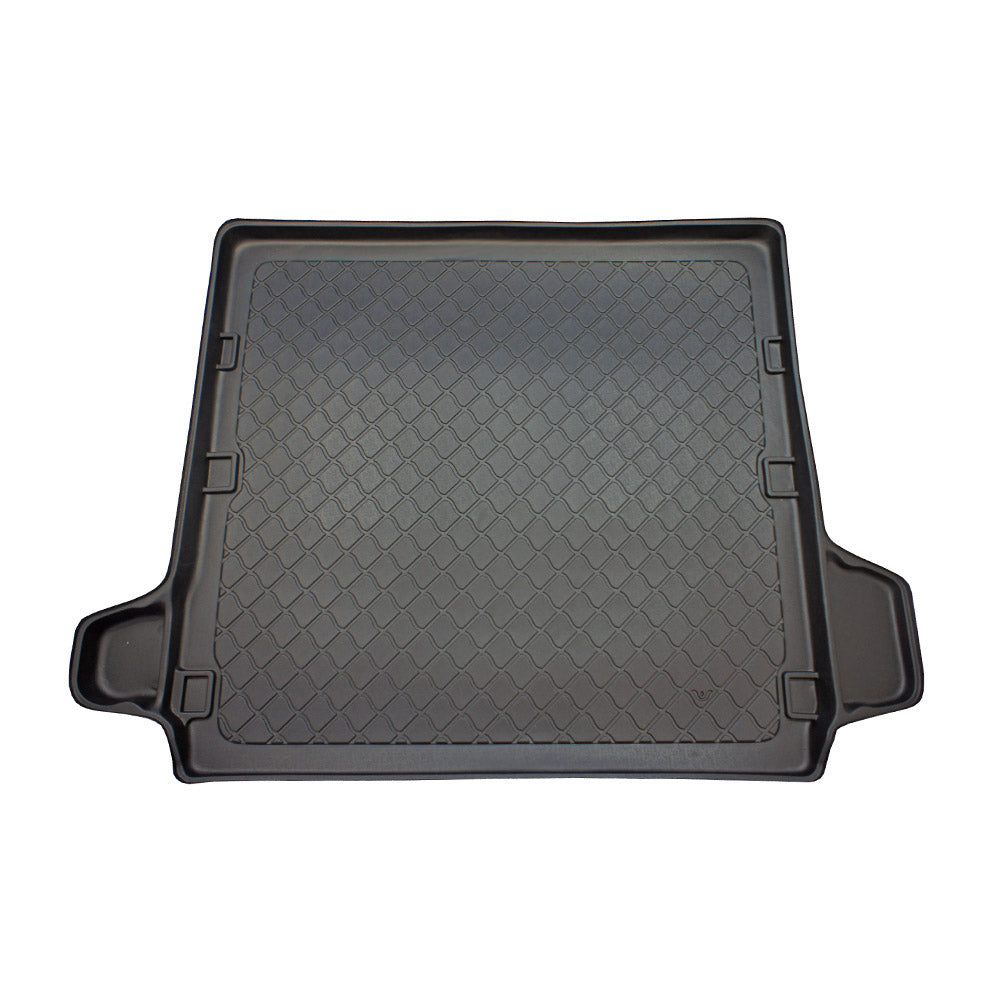 Kofferbakmat Nissan Pathfinder SUV - 2005-2013 - Guardliner (Past in 5- en 7-persoons versie met neergeklapte 3e zitrij. Flappen kunnen eraf gehaald worden)