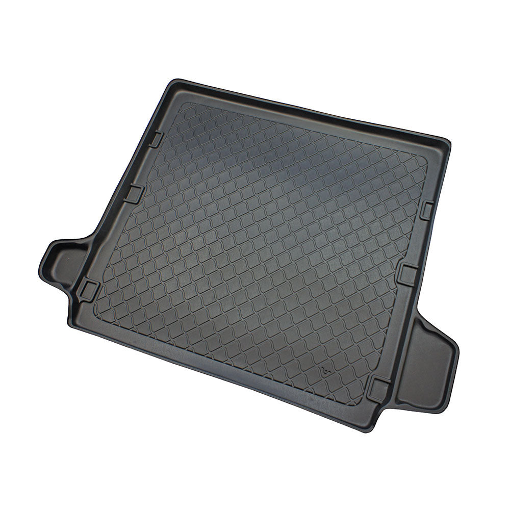 Kofferbakmat Nissan Pathfinder SUV - 2005-2013 - Guardliner (Past in 5- en 7-persoons versie met neergeklapte 3e zitrij. Flappen kunnen eraf gehaald worden)