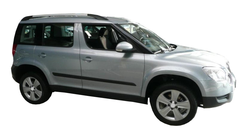 Kofferbakmat Skoda Yeti terreinwagen - 2009-2017 - Guardliner (Past op de lage kofferbakvloer met mini reservewiel/bandenreparatieset)