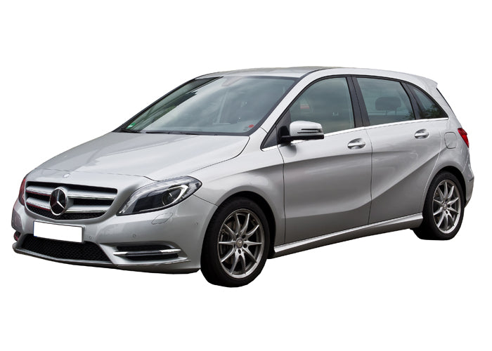 Kofferbakmat Mercedes B-klasse (W246) MPV - 2011-2018 - Guardliner (Past in versie met  lage kofferbakvloer en 68cm lange variobox)
