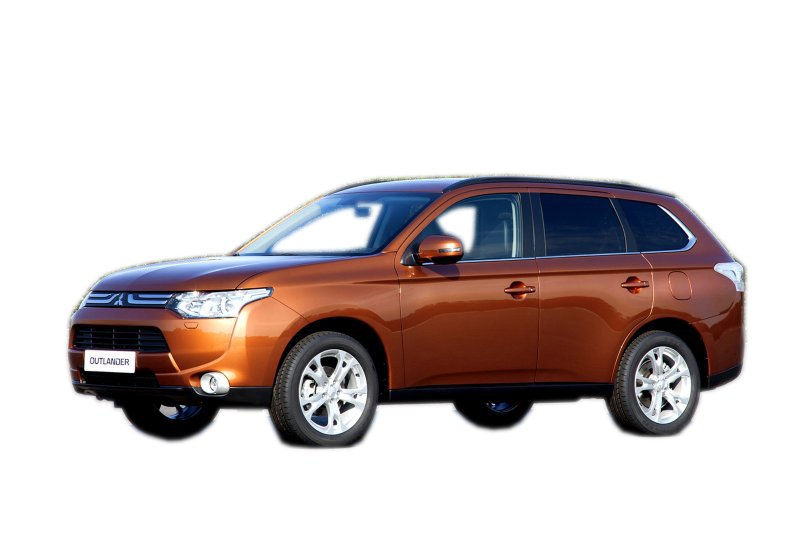 Kofferbakmat Mitsubishi Outlander III (PHEV) SUV - 2013-2021 - Guardliner (Past in 5- en 7-persoons versie met neergeklapte 3e zitrij)
