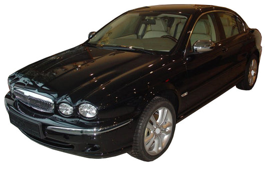 Kofferbakmat Jaguar X-Type Sedan - 2001-2010 - Guardliner (Past in versie met CD wisselaar aan de linkerzijde)