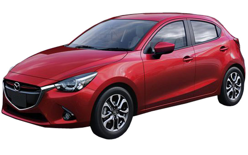 Kofferbakmat Mazda 2 (ook Mild-Hybrid) Hatchback - 2015-heden - Guardliner (Past in benzine- en Mild Hybridversie)