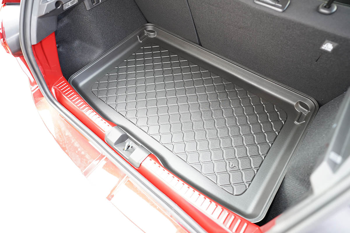 Kofferbakmat Dacia Sandero Hatchback - 2021-heden - Guardliner (Past in versie met verstebare kofferbakvloer in hoge stand. Past ook in Stepway)