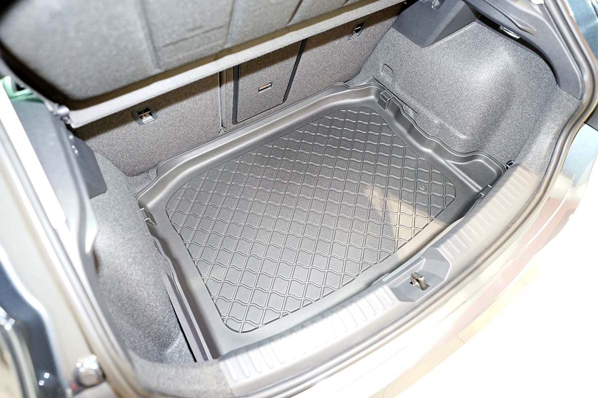 Kofferbakmat Seat Leon Hatchback - 2020-heden - Guardliner (Past in versie met lage kofferbakvloer en niet-verstelbare kofferbakvloer. Past ook in Mild Hybrid)