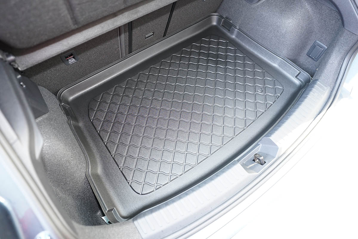 Kofferbakmat Seat Leon Hatchback - 2020-heden - Guardliner (Past in versie met kofferbakvloer in hoge stand. Past ook in Hybrid en e-Hybrid)