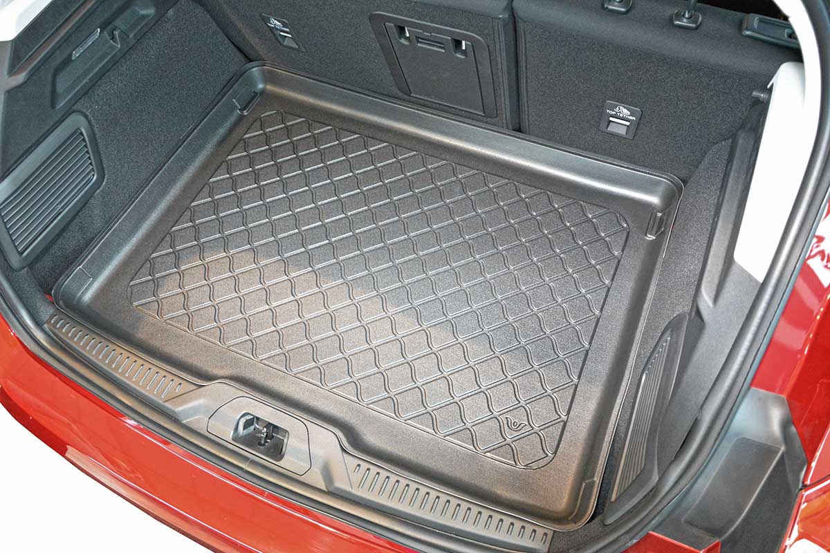 Kofferbakmat Ford Focus Hatchback - 2018-heden - Guardliner (Past in versie met vloer in hoge stand en normaal reservewiel)
