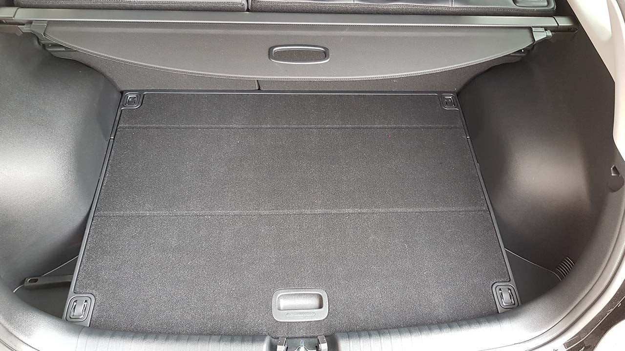 Kofferbakmat Kia Niro SUV - 2016-2022 - Guardliner (Past in versie met hoge kofferbakvloer. Rechterflap kan eraf)