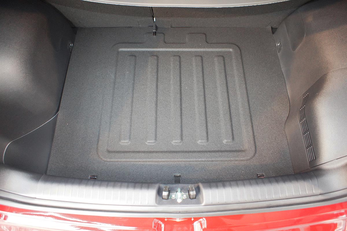 Kofferbakmat Kia Niro SUV - 2016-2022 - Guardliner (Past in versie met lage kofferbakvloer, zijflappen kunnen eraf)