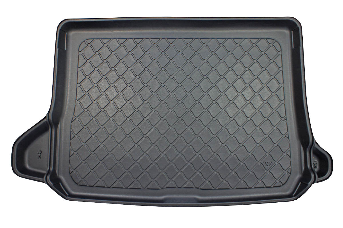 Kofferbakmat Audi Q2 SUV - 2016-heden - Guardliner (Past in versie met verstelbare vloer in hoge stand, flappen kunnen eraf)