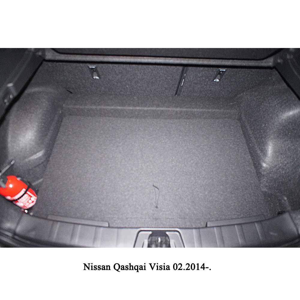 Kofferbakmat Nissan Qashqai SUV - 2014-2020 - Guardliner (Past in versie met vloer in lage stand en bandenreparatiekit)