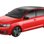 Kofferbakmat Skoda Rapid Spaceback Hatchback - 2013-2019 - Guardliner (Past in versie met vloer in lage stand)