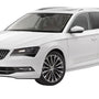 Kofferbakmat Skoda Superb stationwagon - 2015-2023 - Guardliner (Past in versie met hoge kofferbakvloer)