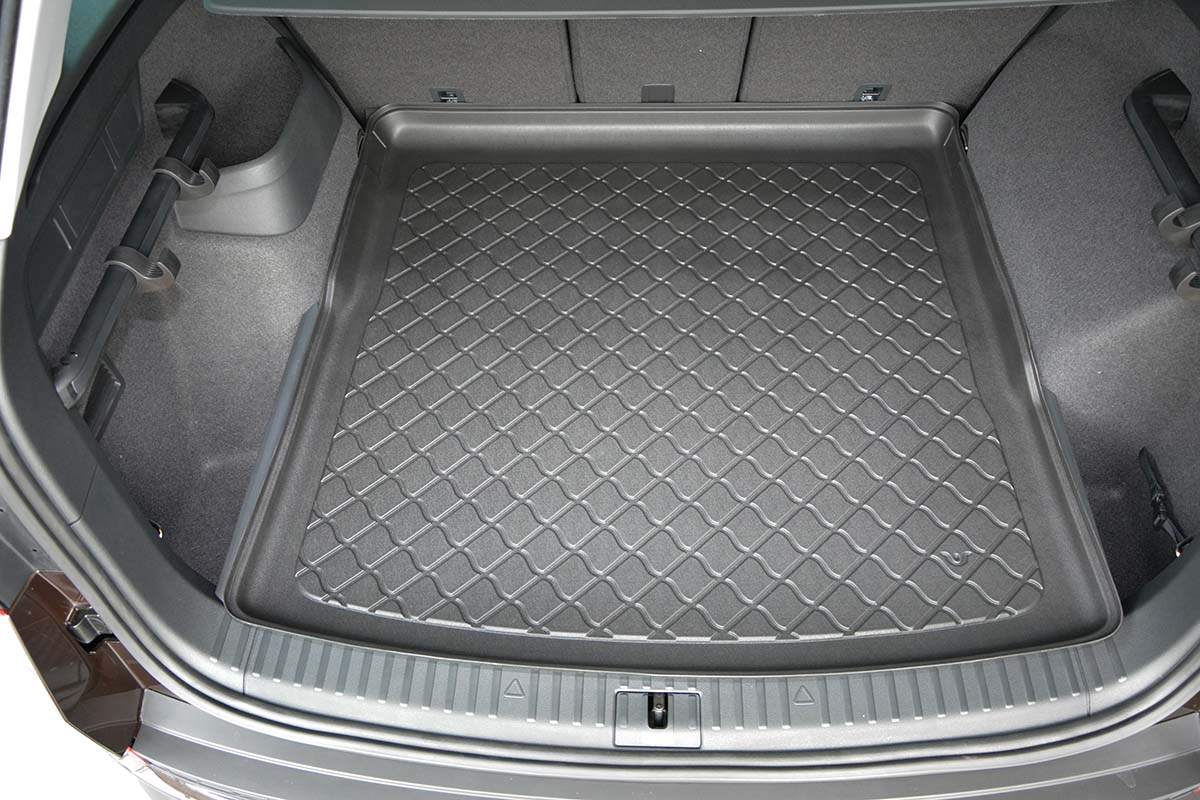 Kofferbakmat Skoda Kodiaq SUV - 2017-2023 - Guardliner (Past in 5-persoons versie zonder verstelbare vloer en in versie met verstelbare vloer in hoge stand)
