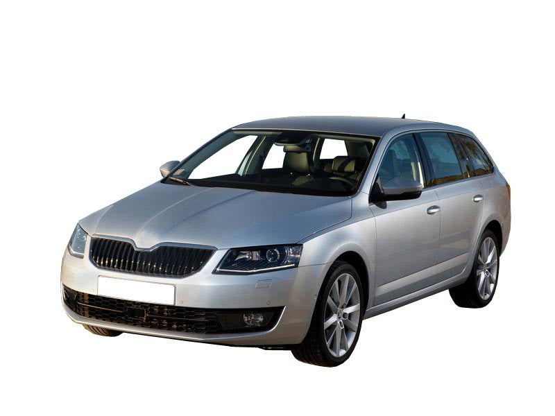 Kofferbakmat Skoda Octavia stationwagon - 2013-2019 - Guardliner (Past in versie met hoge kofferbakvloer, zijflappen kunnen eraf)