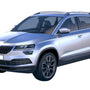 Kofferbakmat Skoda Karoq SUV - 2018-heden - Guardliner (Past in versie met lage kofferbakvloer en minireservewiel)