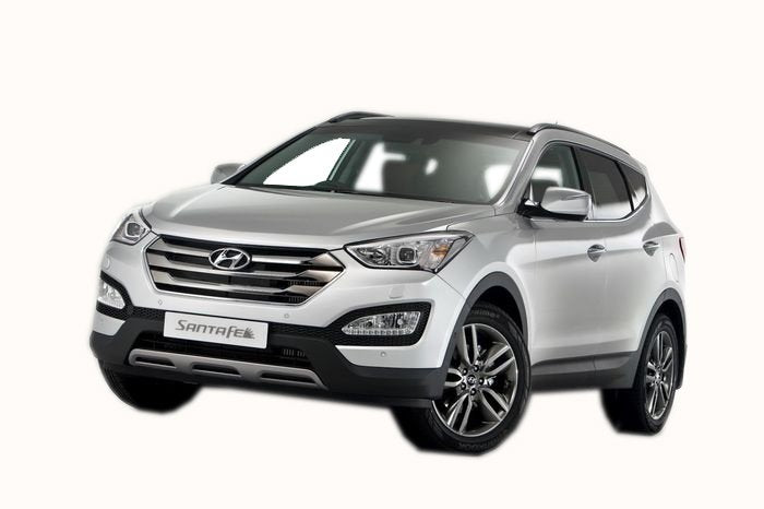 Kofferbakmat Hyundai Santa Fe SUV - 2013-2018 - Guardliner (Past in 5-persoons versie)