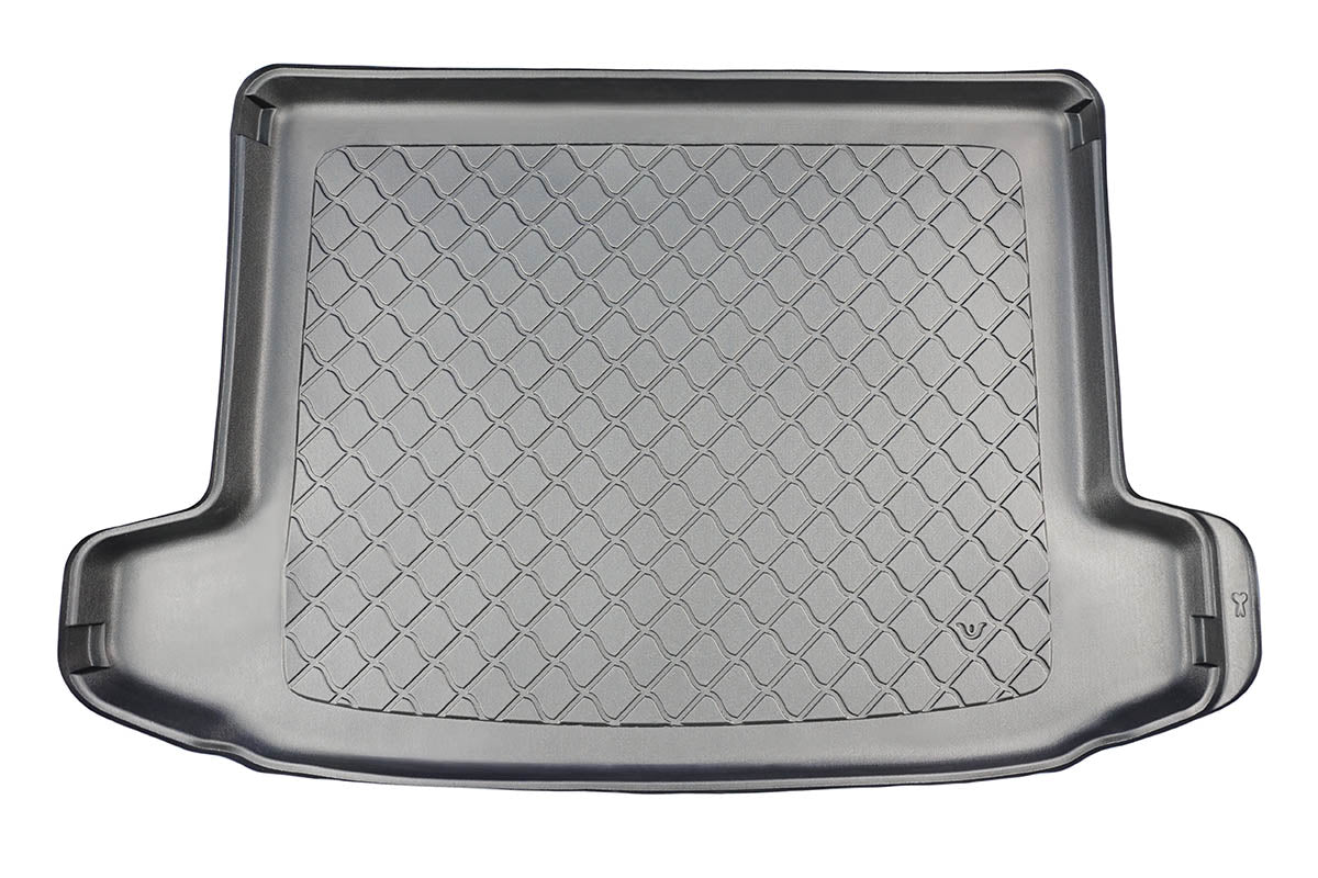 Kofferbakmat Hyundai Tucson SUV - 2021-heden - Guardliner (Past in versie met kofferbakvloer in hoge stand. Rechterflap kan eraf bij versie met subwoofer. Past ook in Hybrid)