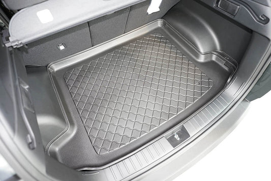 Kofferbakmat Hyundai Tucson SUV - 2021-heden - Guardliner (Past in versie met kofferbakvloer in hoge stand. Rechterflap kan eraf bij versie met subwoofer. Past ook in Hybrid)