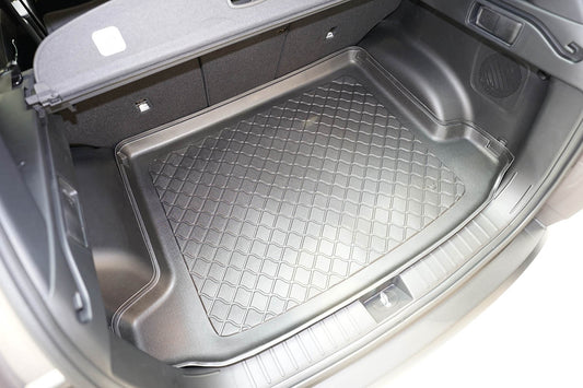 Kofferbakmat Hyundai Tucson SUV - 2021-heden - Guardliner (Past in versie met kofferbakvloer in hoge stand. Rechterflap kan eraf bij versie met subwoofer. Past ook in Hybrid)